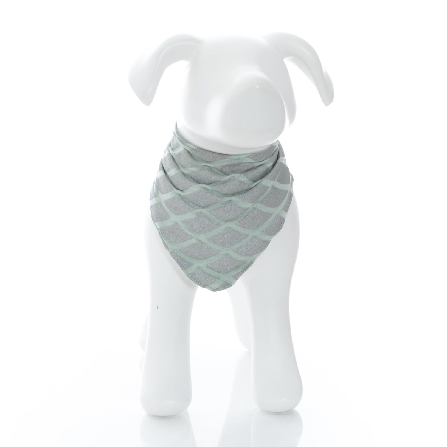 Print Dog Bandana in Iridescent Mermaid Scales