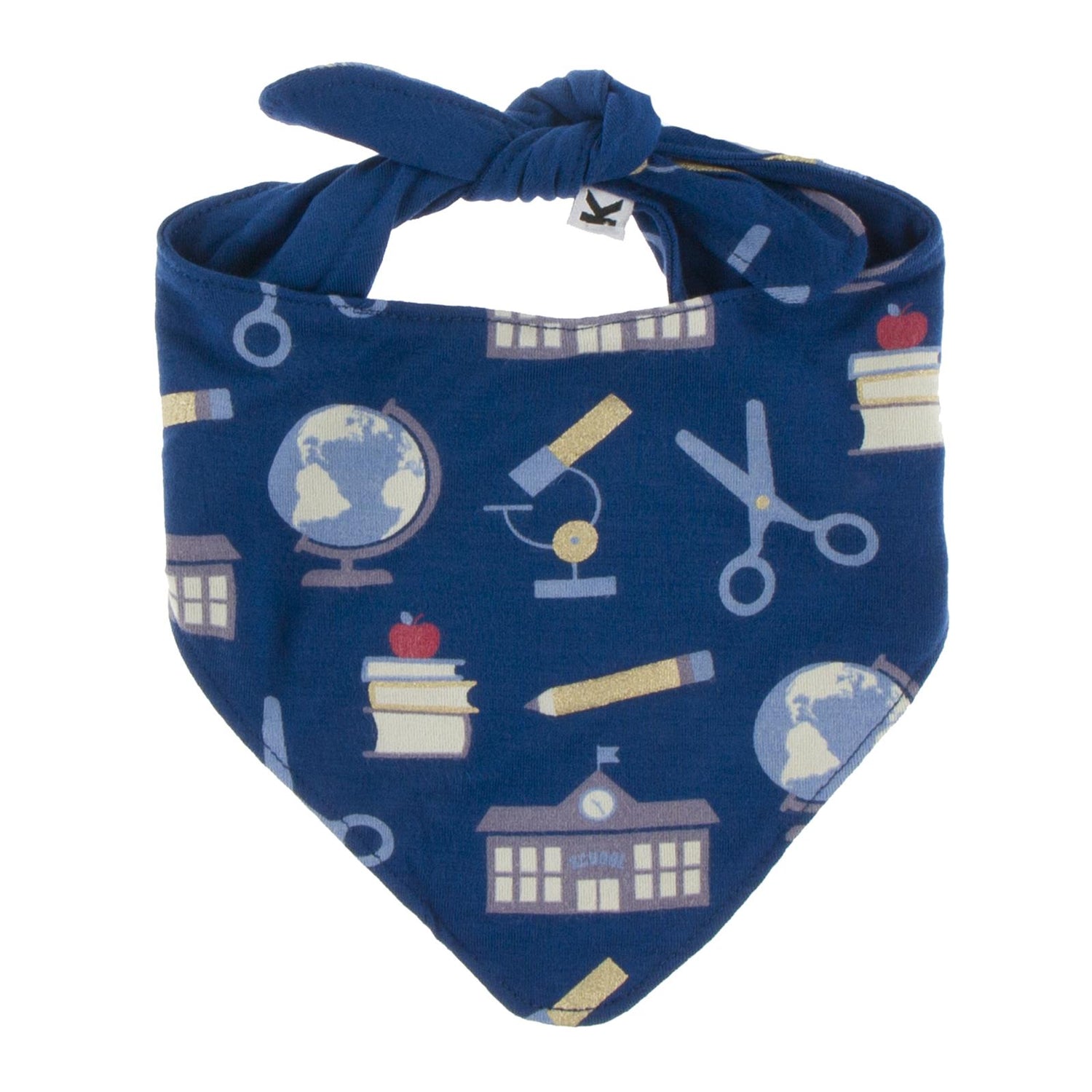 Print Dog Bandana in Navy Education