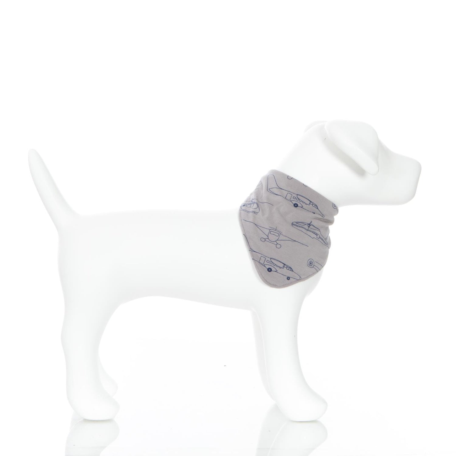 Print Dog Bandana in Feather Heroes in the Air