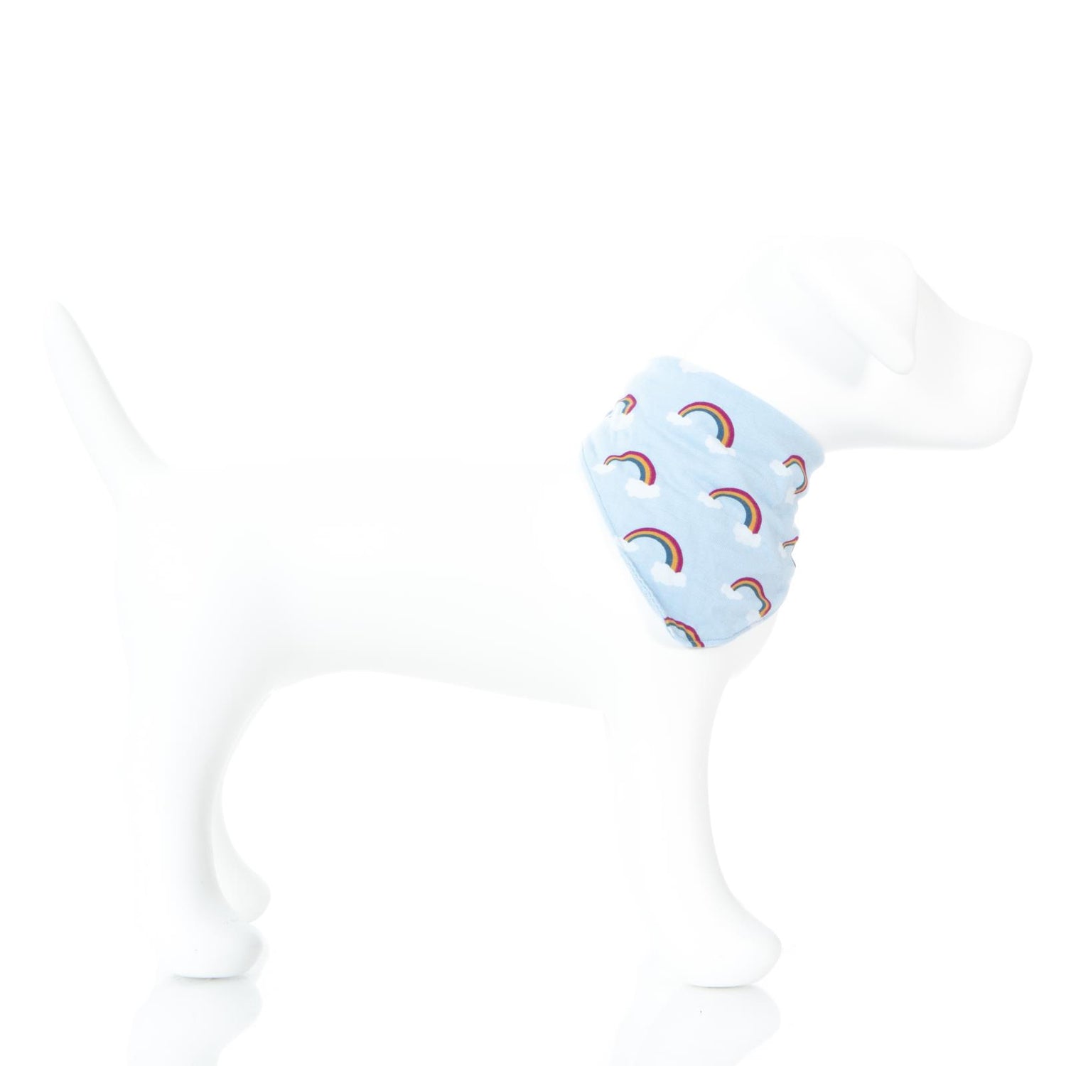 Print Dog Bandana in Pond Rainbow