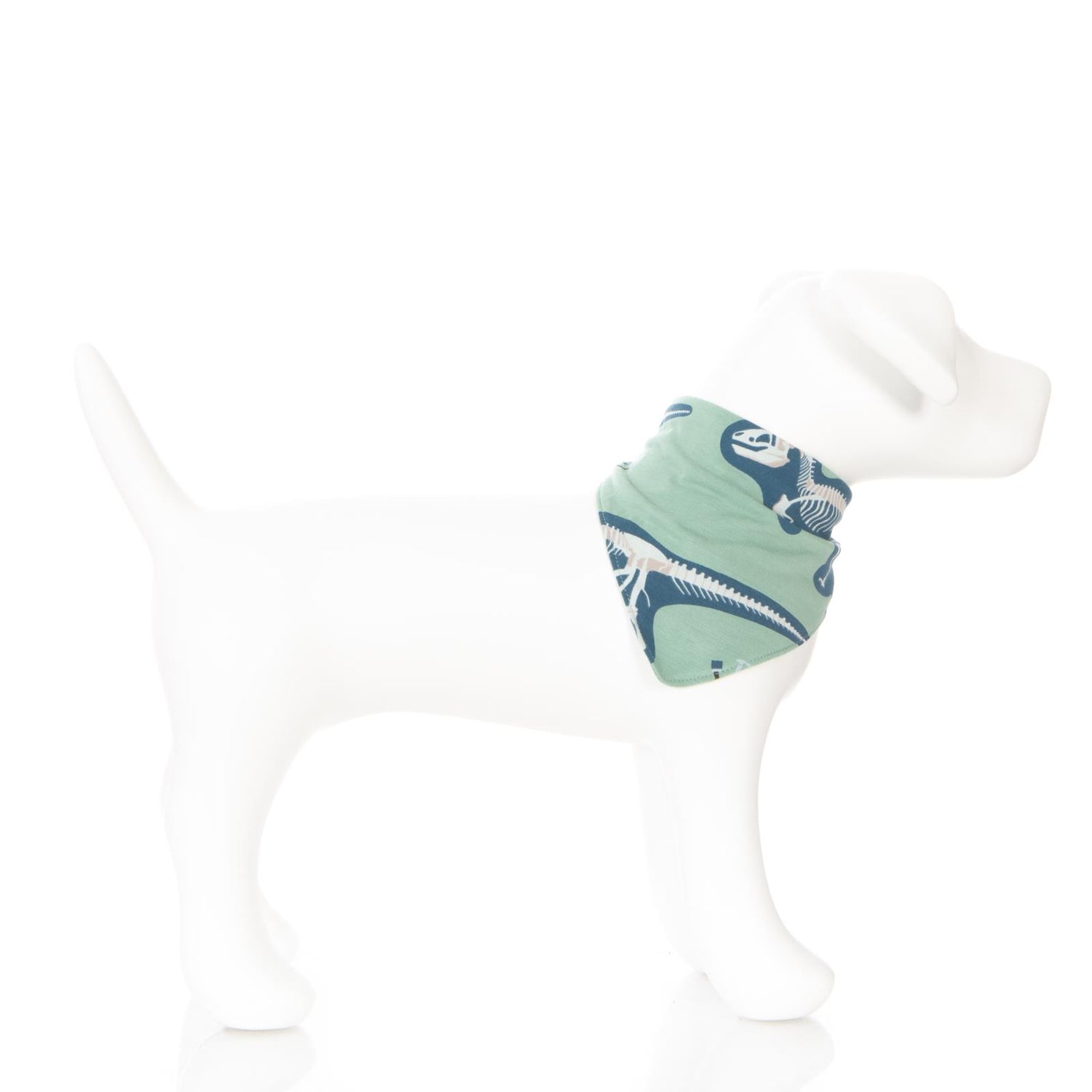 Print Dog Bandana in Shore T-Rex Dig