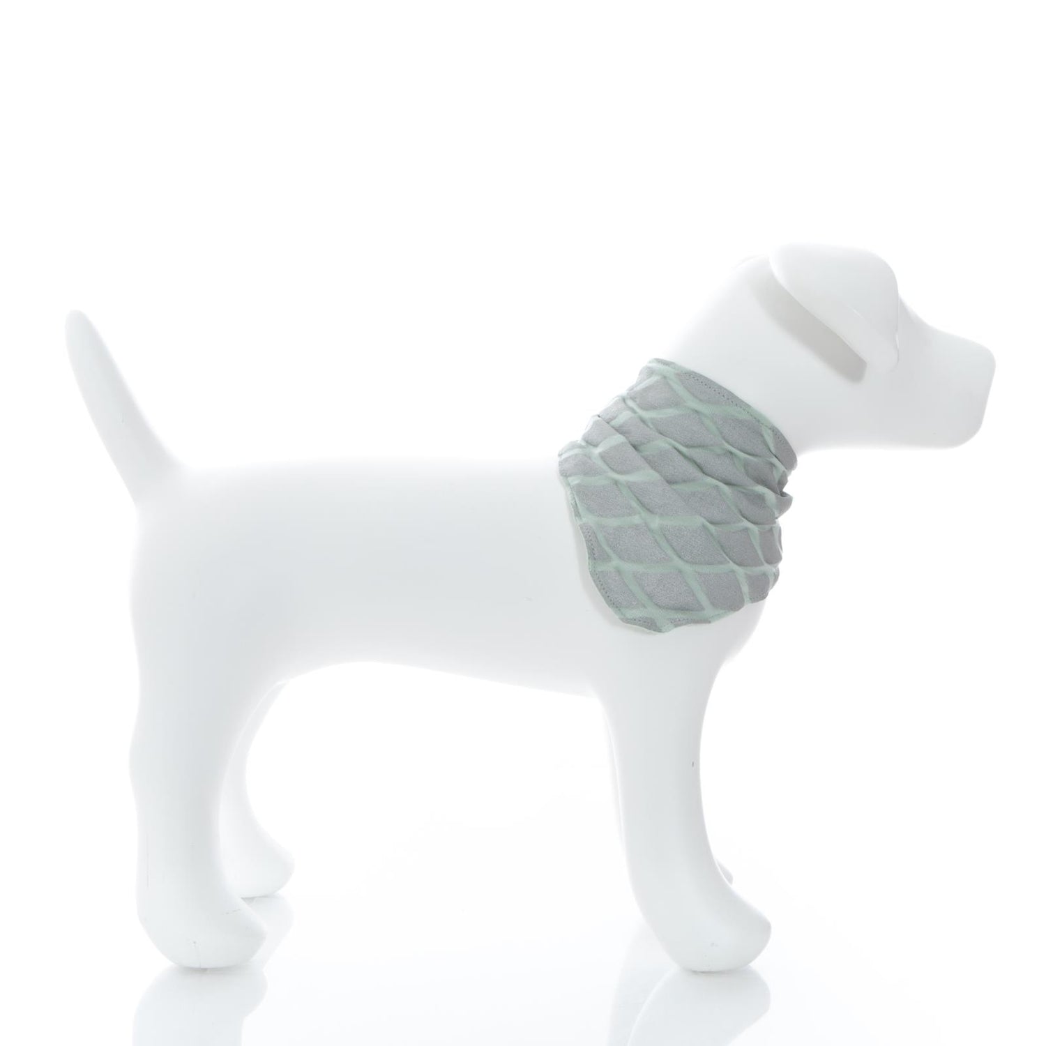 Print Dog Bandana in Iridescent Mermaid Scales