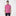 Men's Short Sleeve Luxe Jersey Polo with Pocket in Flamingo