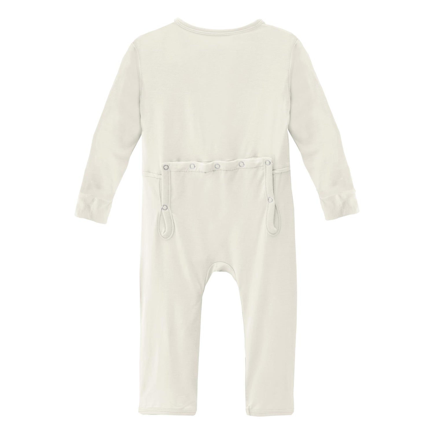 Coverall with Snaps in Natural