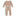 Print Muffin Ruffle Coverall with Zipper in Mod Chain
