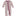 Print Muffin Ruffle Coverall with 2 Way Zipper in Baby Rose Happy Gumdrops
