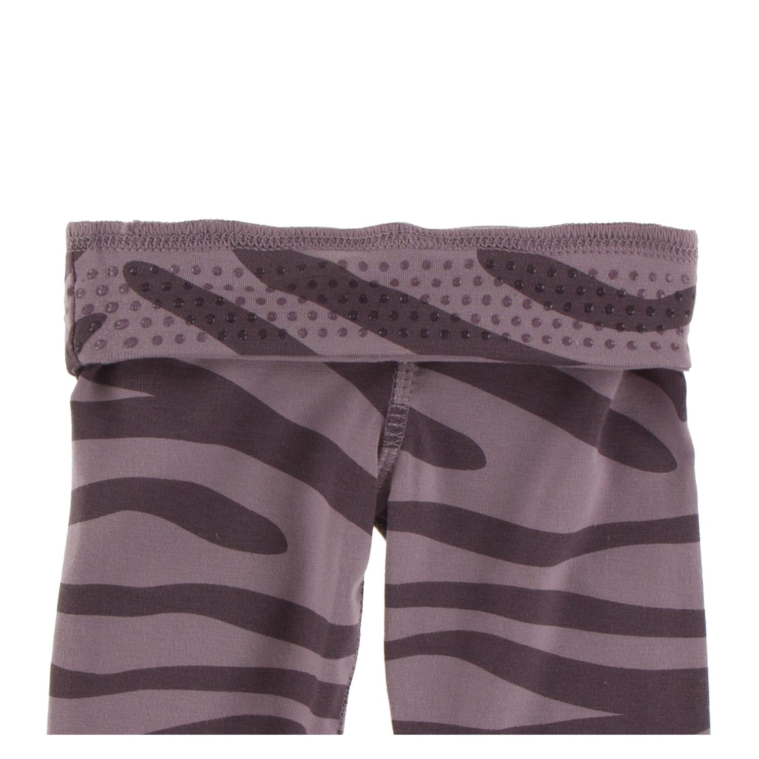Print Luxe Leggings in Elderberry Zebra Print