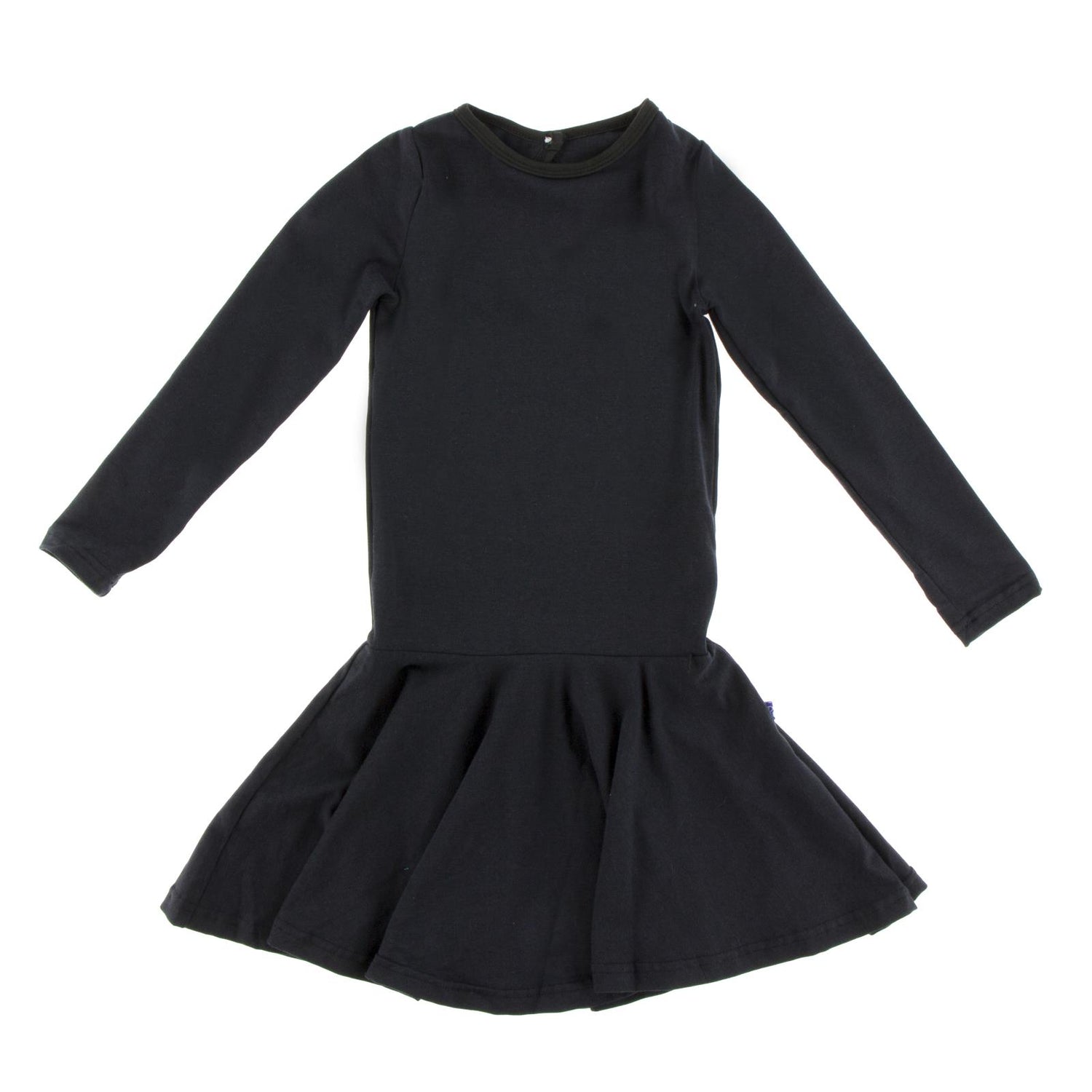 Long Sleeve Luxe Keyhole Dress in Zebra