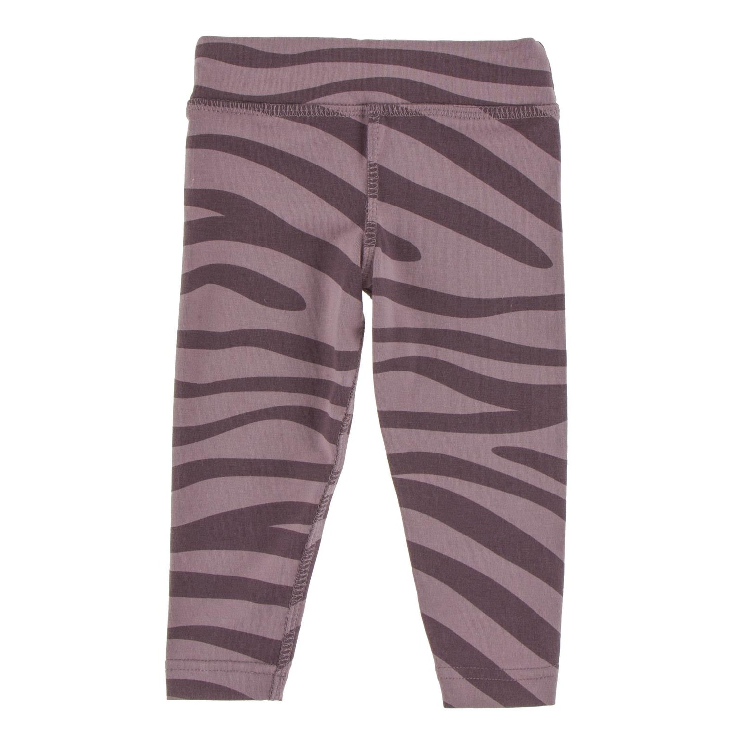 Print Luxe Leggings in Elderberry Zebra Print